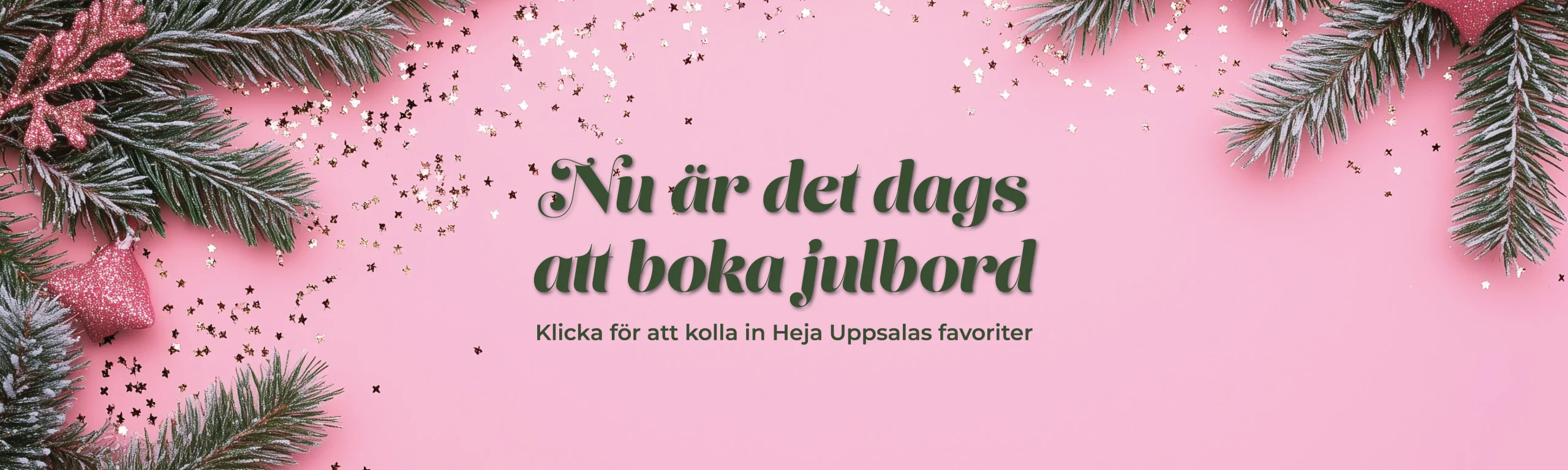 Julbord i Uppsala på Heja Uppsala