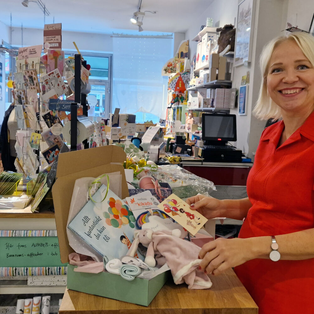 Söta små webbutik i Uppsala