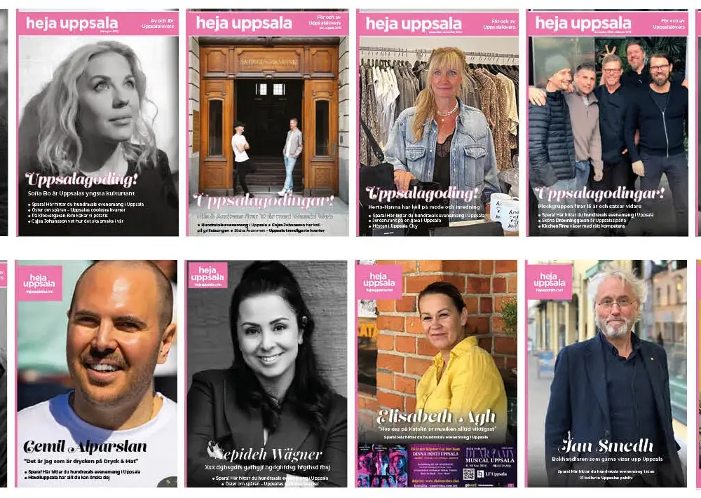 Heja Uppsala magasin 5 år