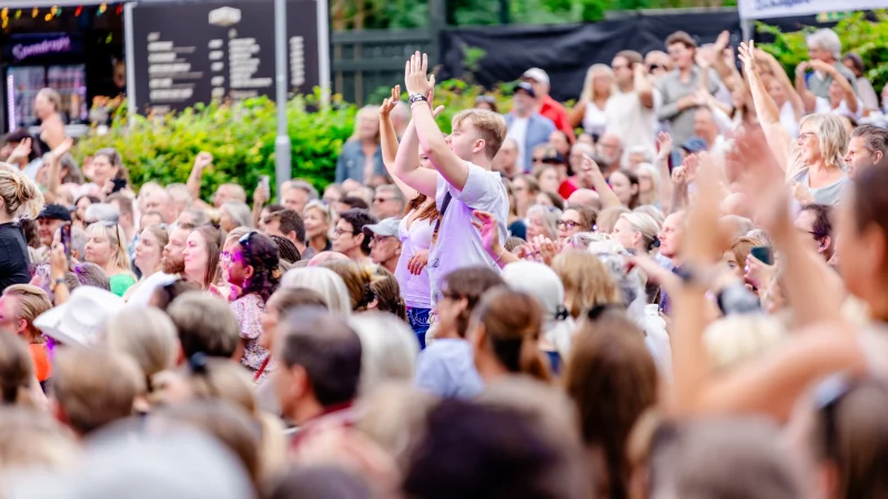 Konsert i Parksnäckan i Uppsala
