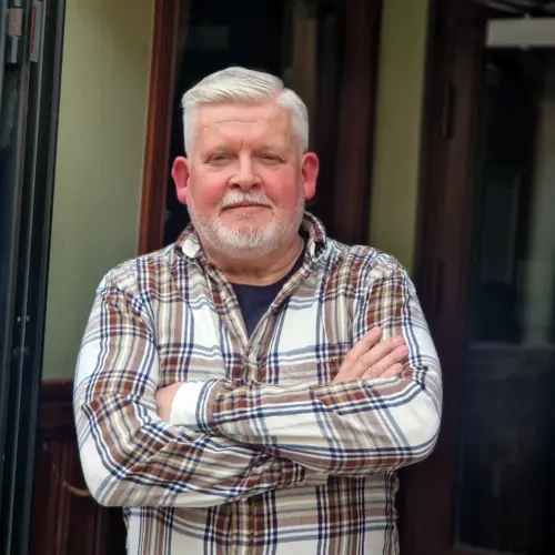 Neil Doherty driver O'Neil's Irish Pub i Uppsala